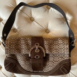 Coach vintage y2k signature shoulder bag